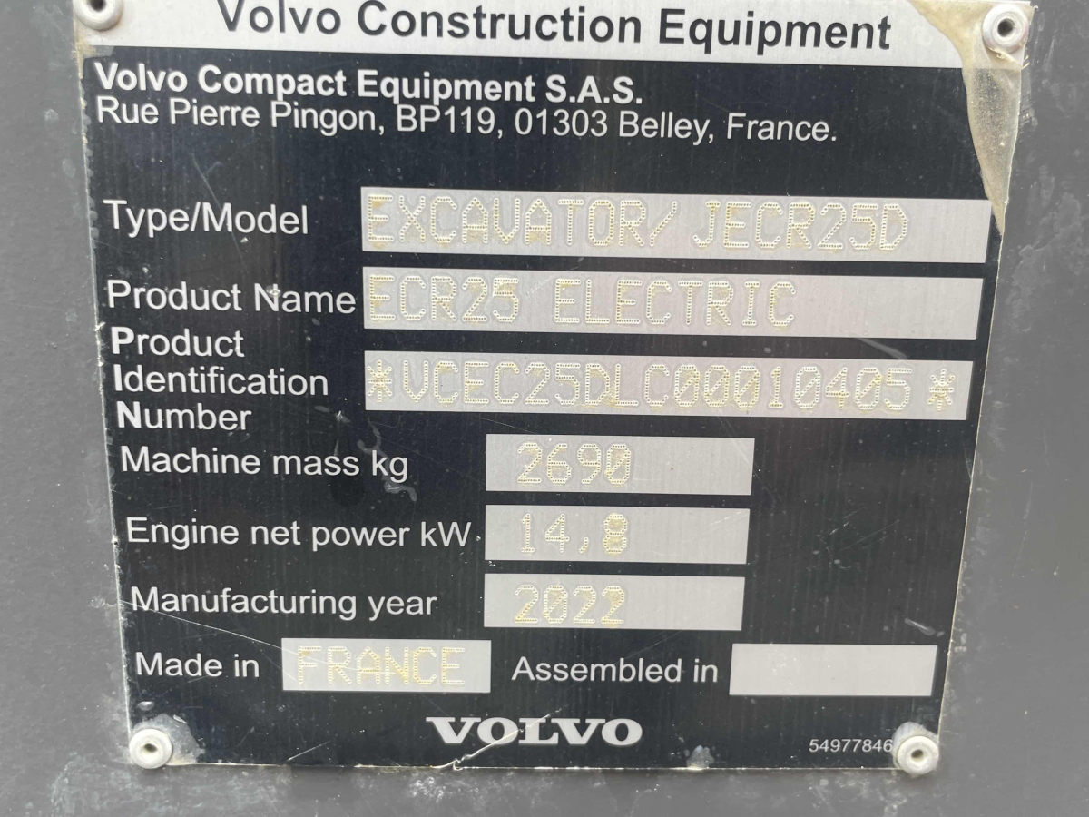 Detail Photo - 2022 Volvo ECR25D | image 10