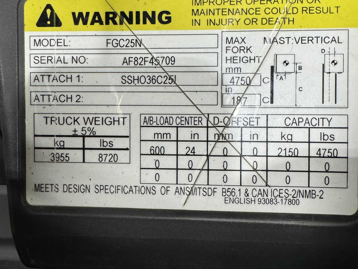 Subcategory - 0-19,999 Lb Cushion Tire Forklift Trucks | image 3