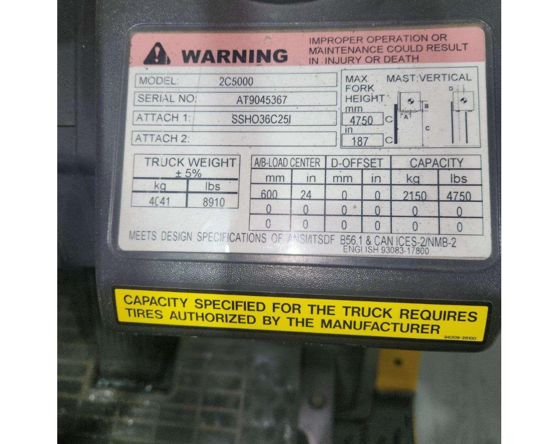 Subcategory - 0-19,999 Lb Cushion Tire Forklift Trucks | image 5