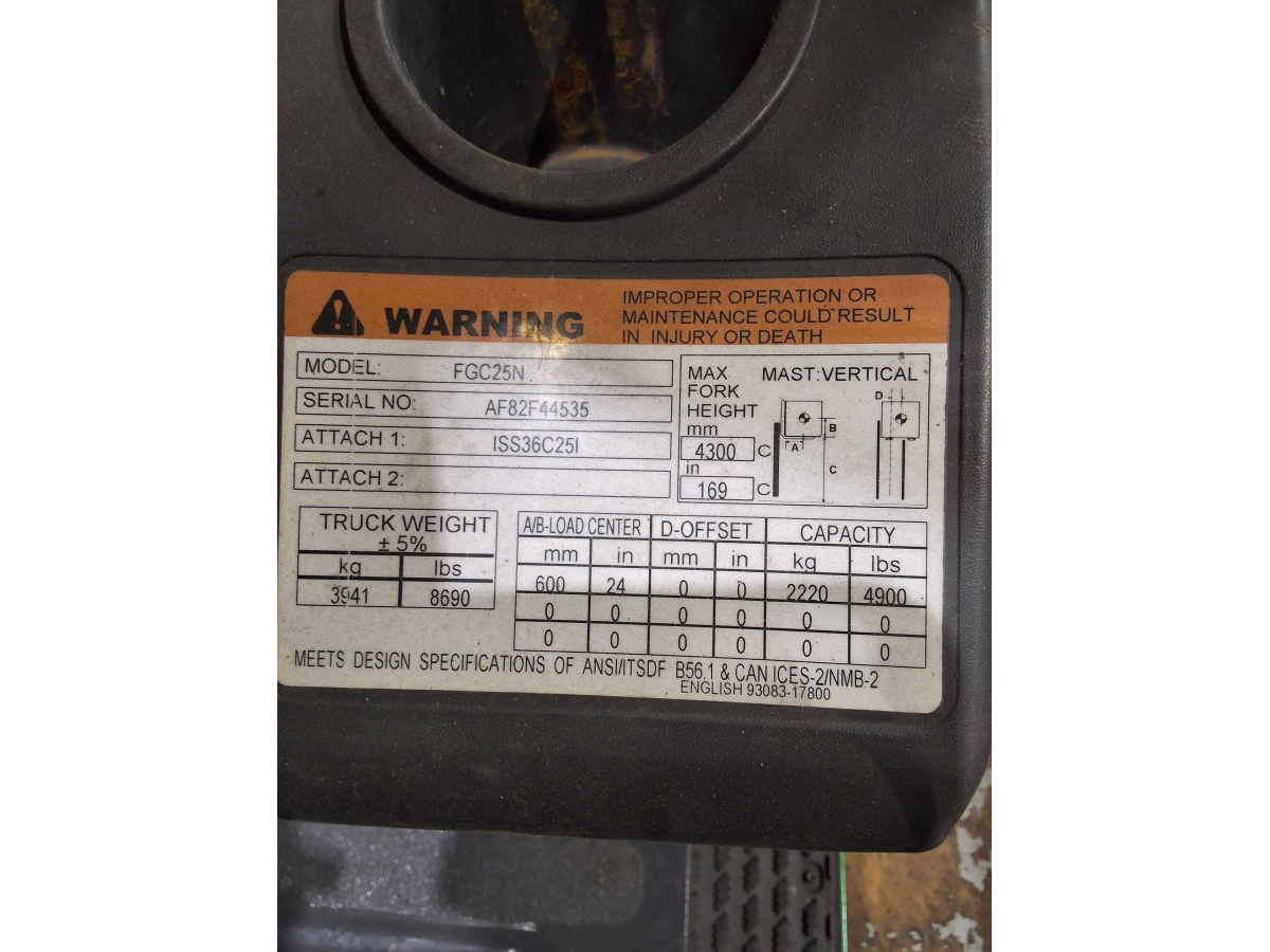 Subcategory - 0-19,999 Lb Cushion Tire Forklift Trucks | image 4