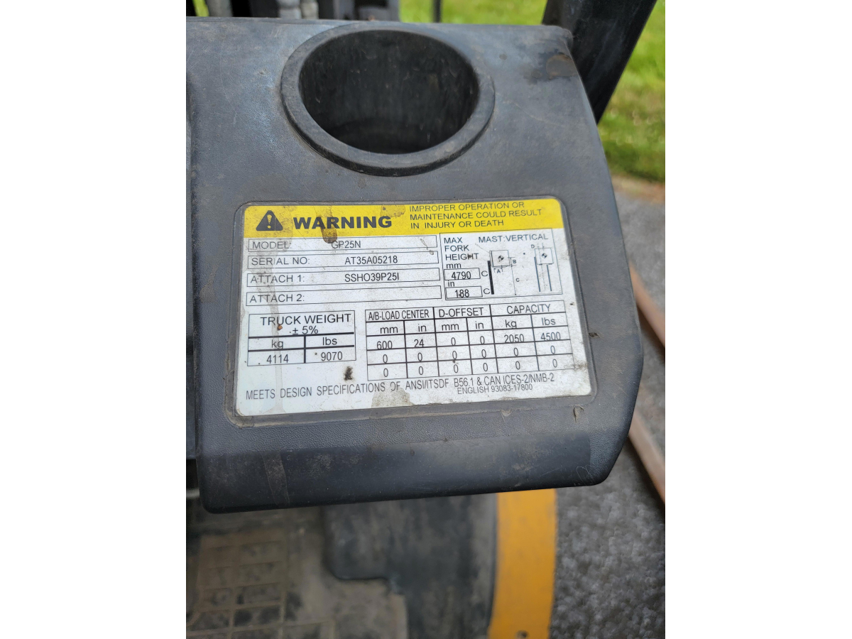 Subcategory - 0-19,999 Lb Pneumatic Tire Forklift Trucks | image 4
