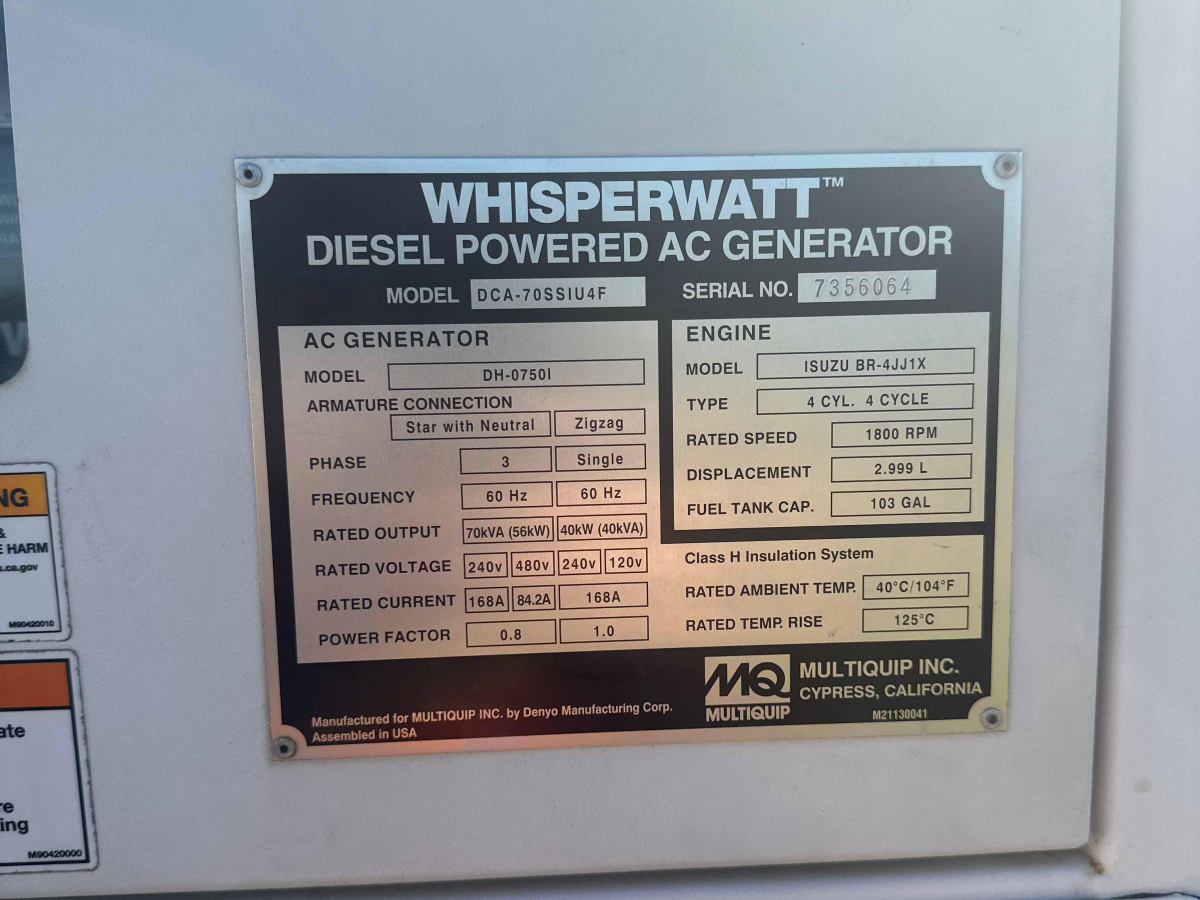 Subcategory - 40-149 kW Diesel Generators | image 8