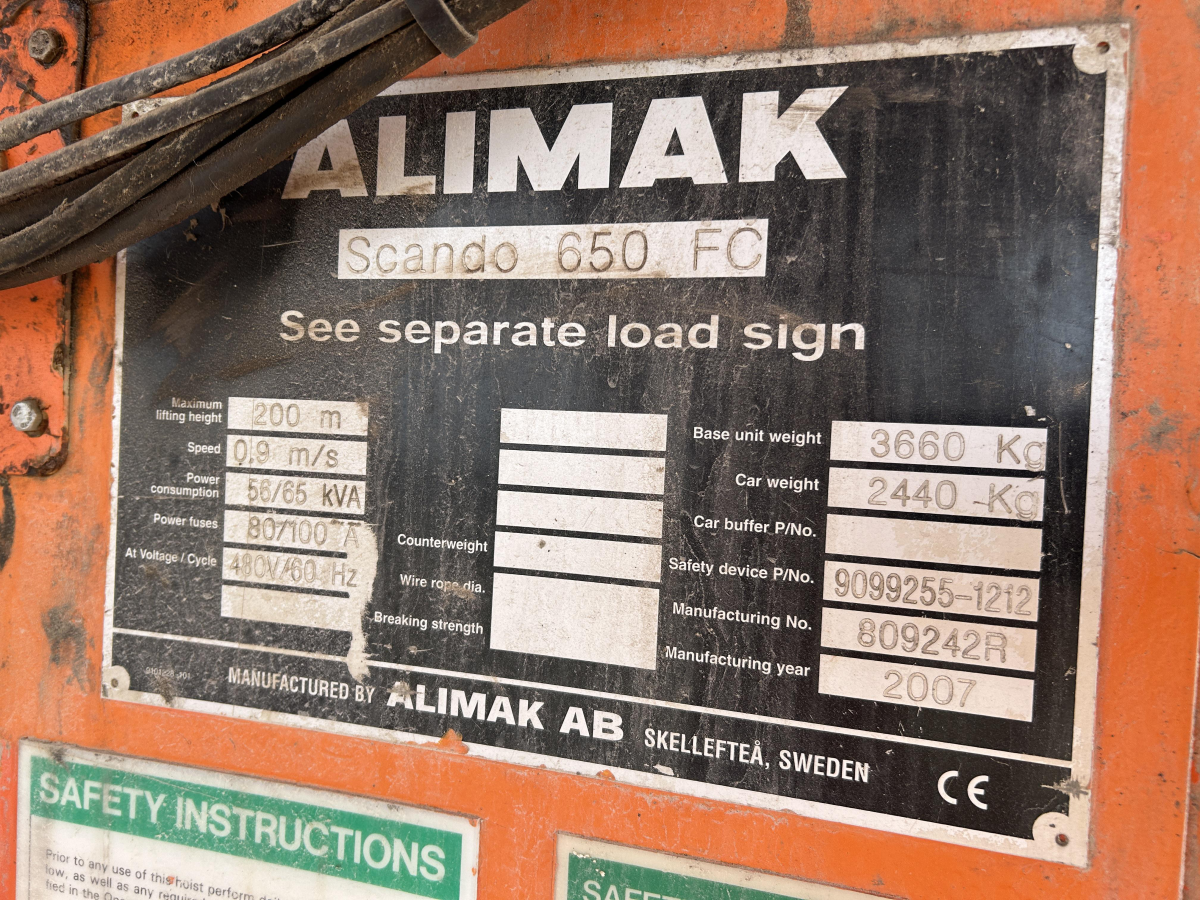 Subcategory - Personnel And Material Hoists | image 1