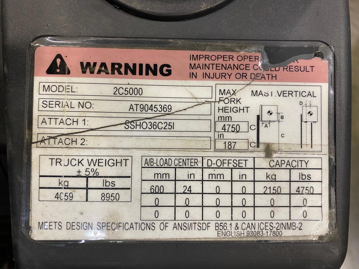 Subcategory - 0-19,999 Lb Cushion Tire Forklift Trucks | image 3