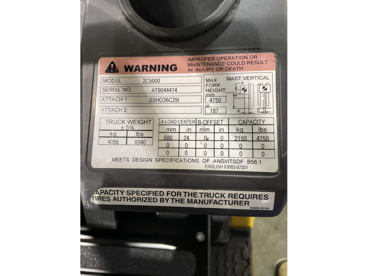 Subcategory - 0-19,999 Lb Cushion Tire Forklift Trucks | image 4