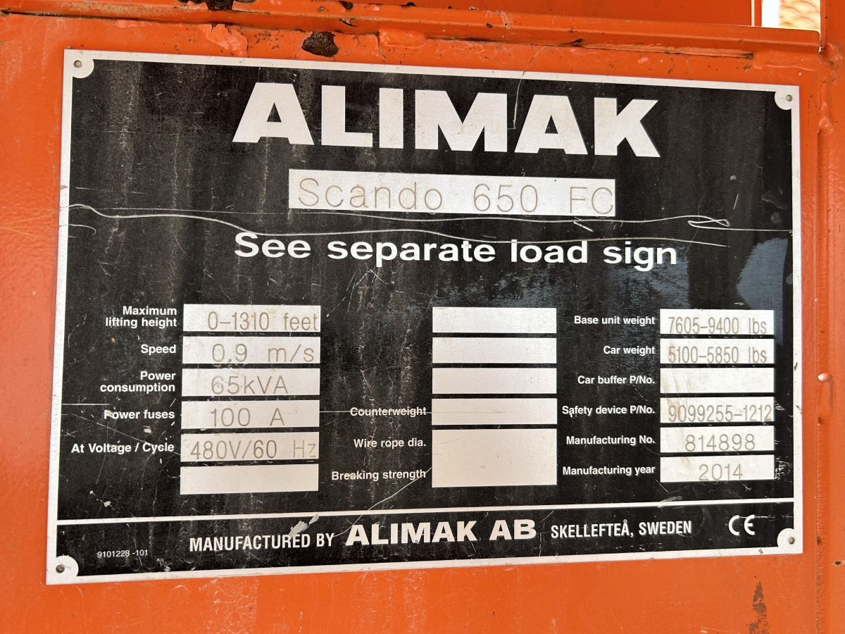 Subcategory - Personnel And Material Hoists | image 0