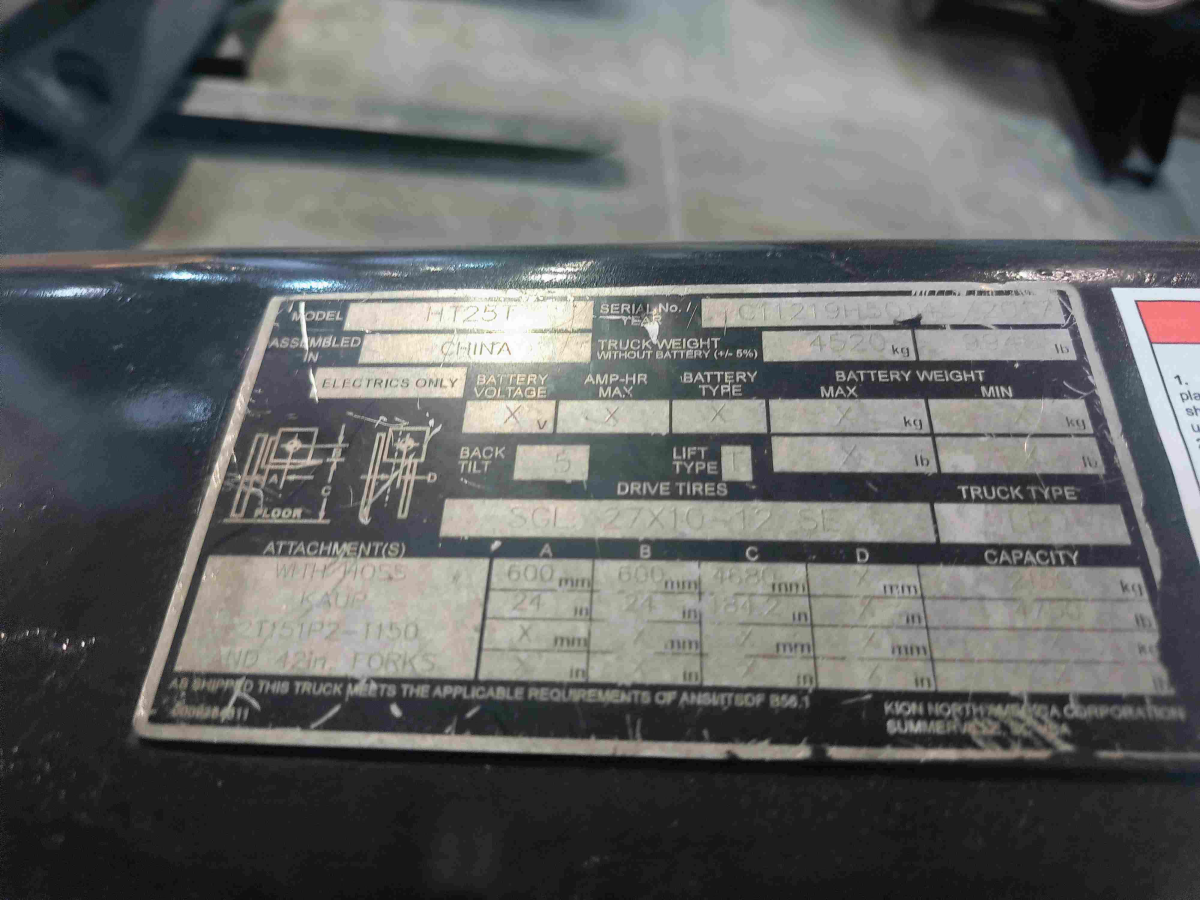 Subcategory - 0-19,999 Lb Pneumatic Tire Forklift Trucks | image 2