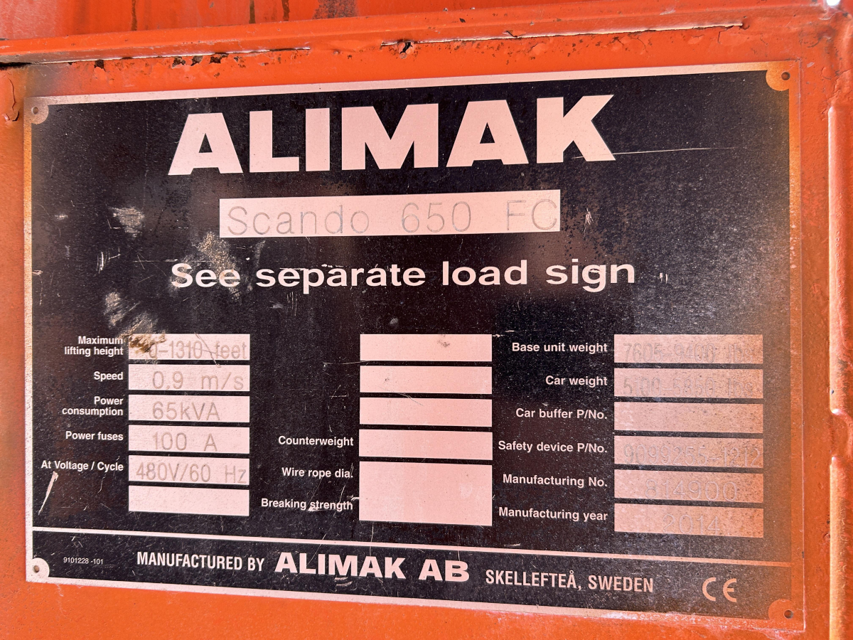 Subcategory - Personnel And Material Hoists | image 1