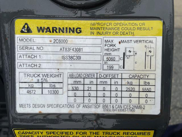 Subcategory - 0-19,999 Lb Cushion Tire Forklift Trucks | image 4