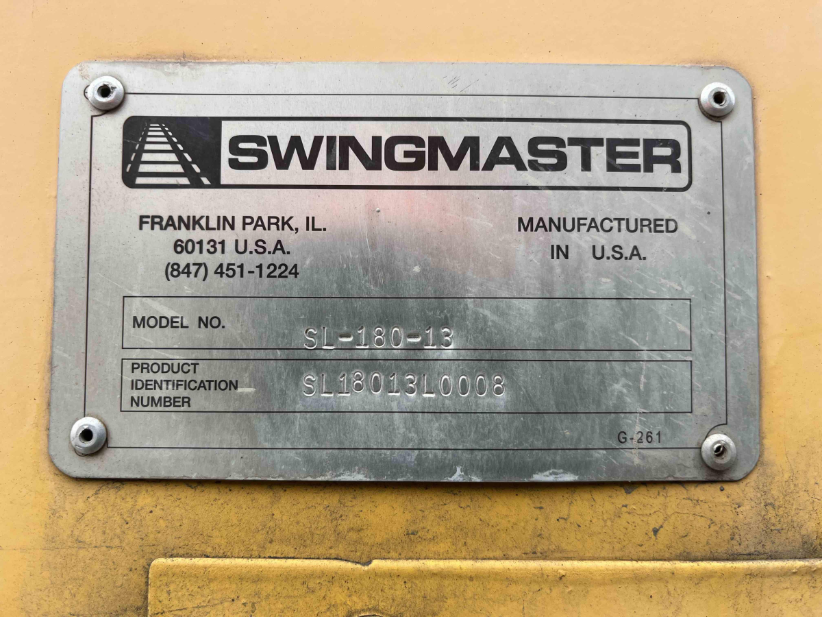 Detail Photo - 2019 Swingmaster SL180-13 | image 16